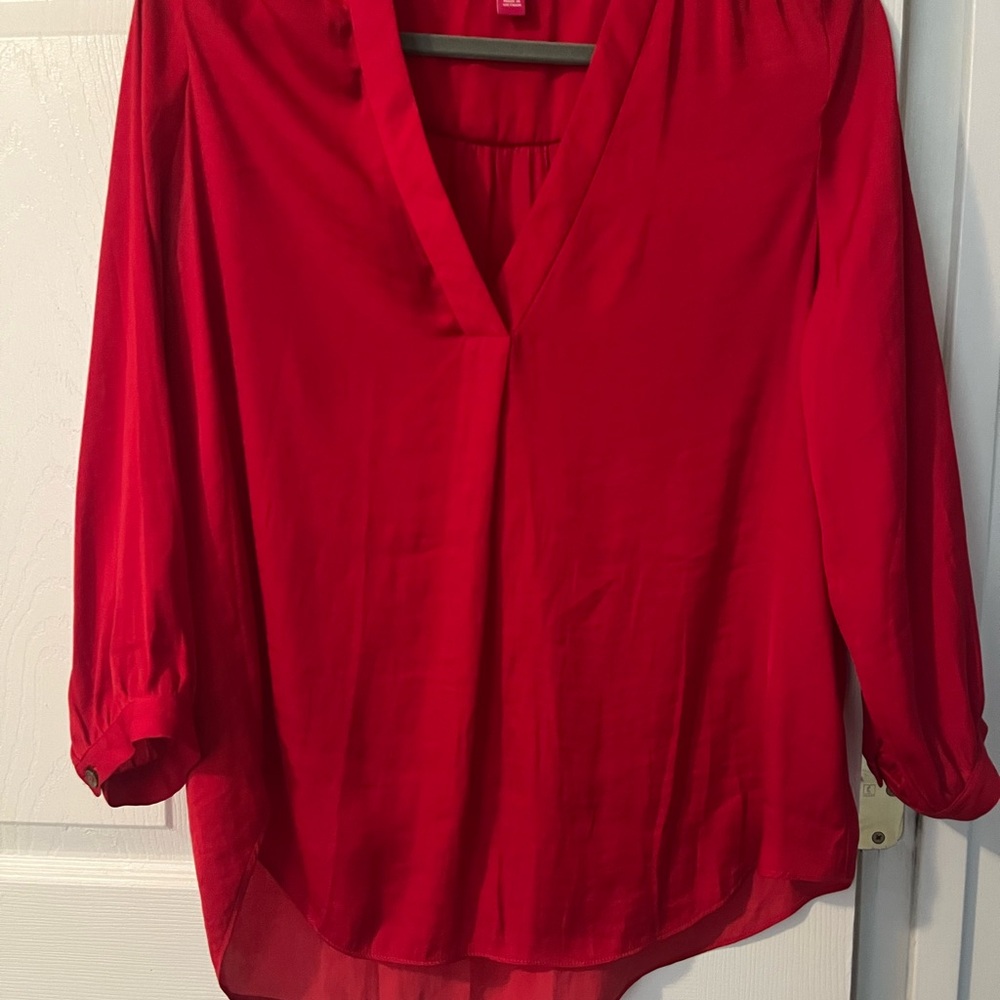 Women's Red Blouse